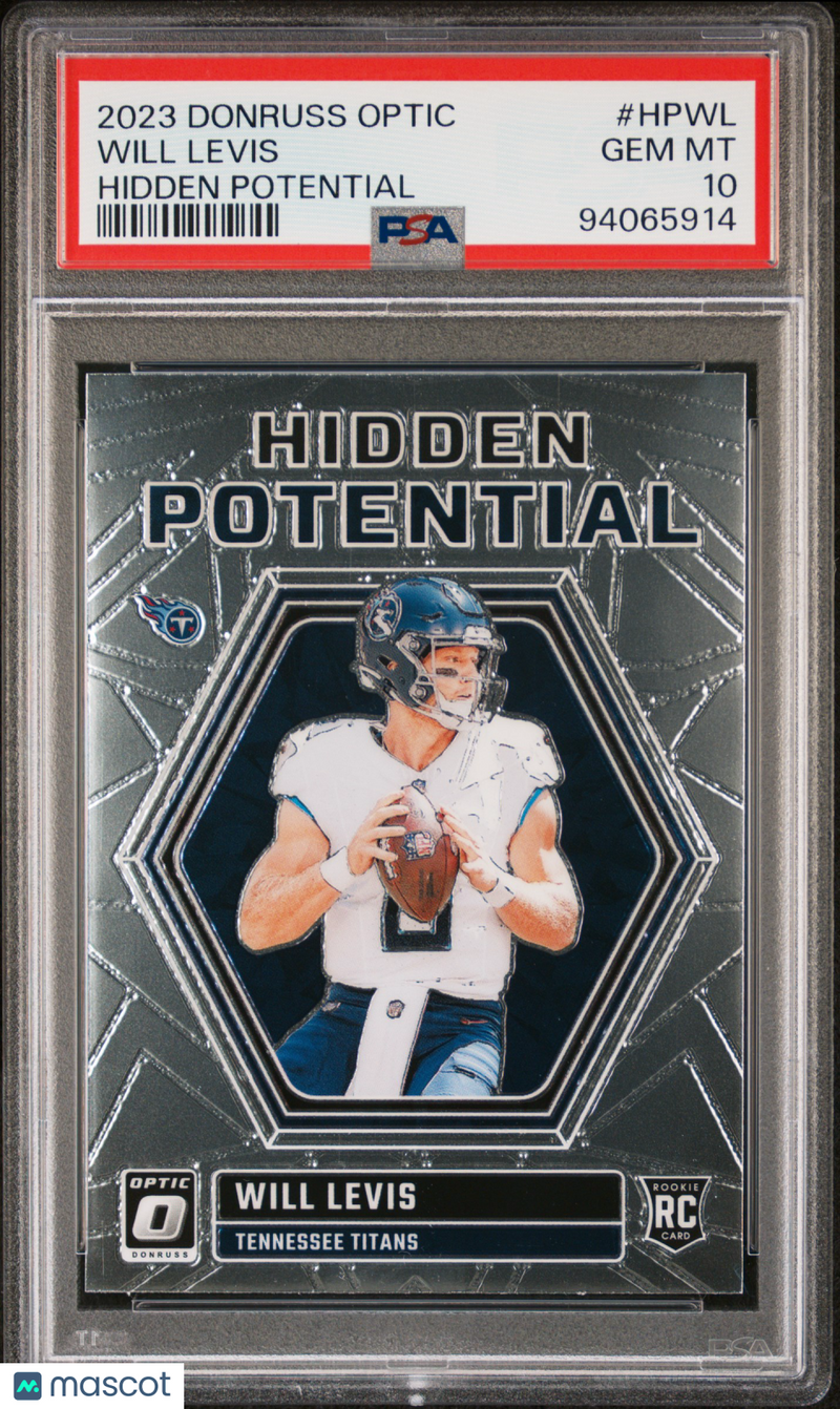 2023 Panini Donruss Optic Hidden Potential Will Levis