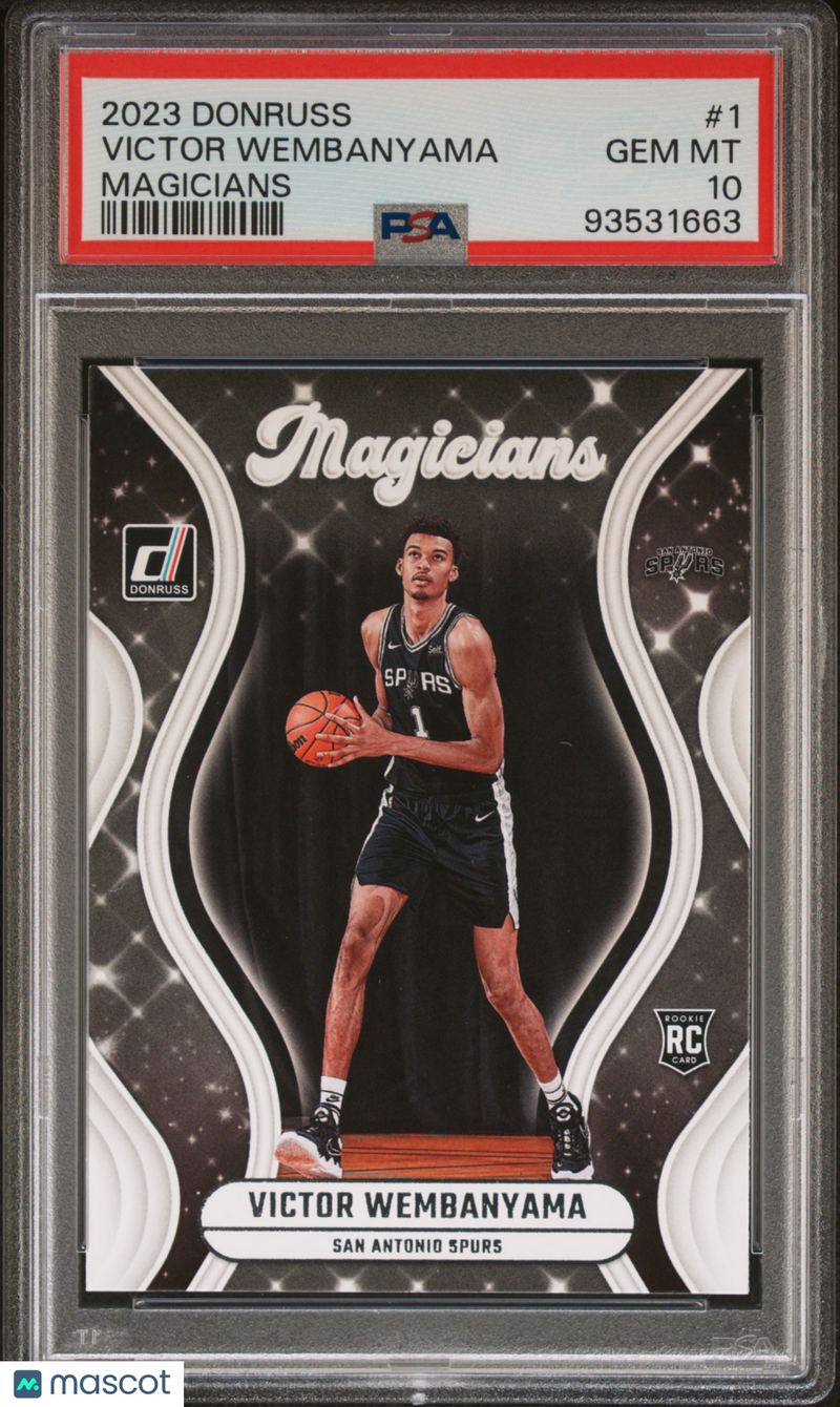 2023 Panini Donruss Magicians Victor Wembanyama
