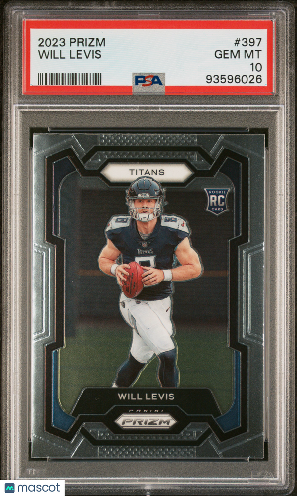 2023 Panini Prizm Will Levis Rookie #397 PSA 10 Football