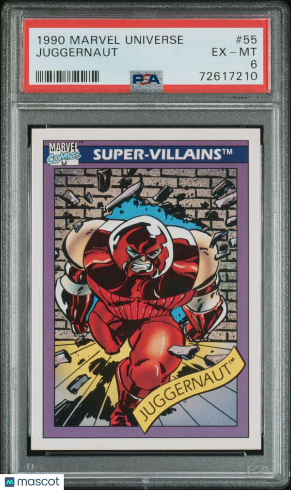 1990 Marvel Juggernaut #55 PSA 6