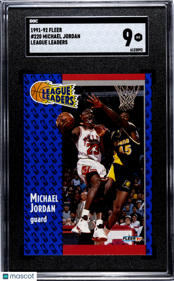 1991-92 Fleer Michael Jordan #220 SGC 9 Basketball