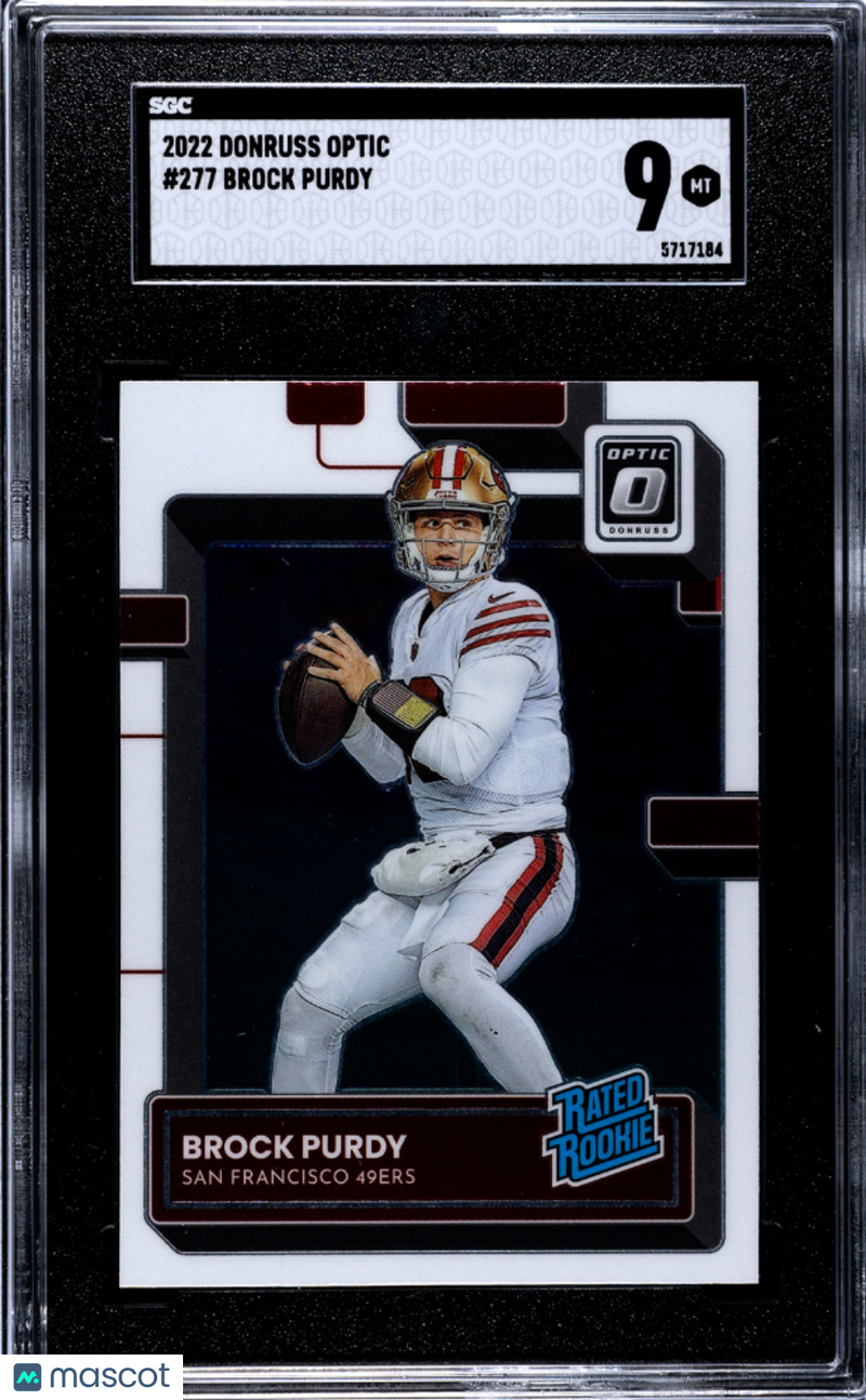 2022 Donruss Optic Brock Purdy Rated Rookie