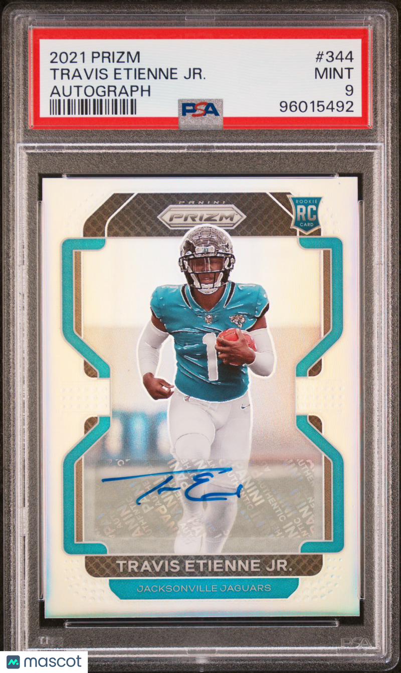 2021 Panini Prizm Travis Etienne JR. Autograph Rookie