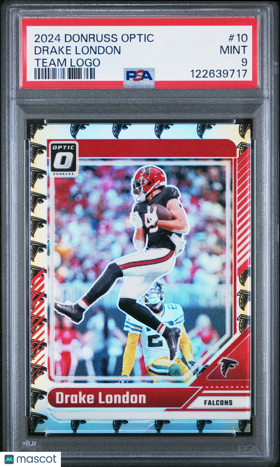2024 Panini Donruss Optic Drake London Team Logo #10 PSA 9