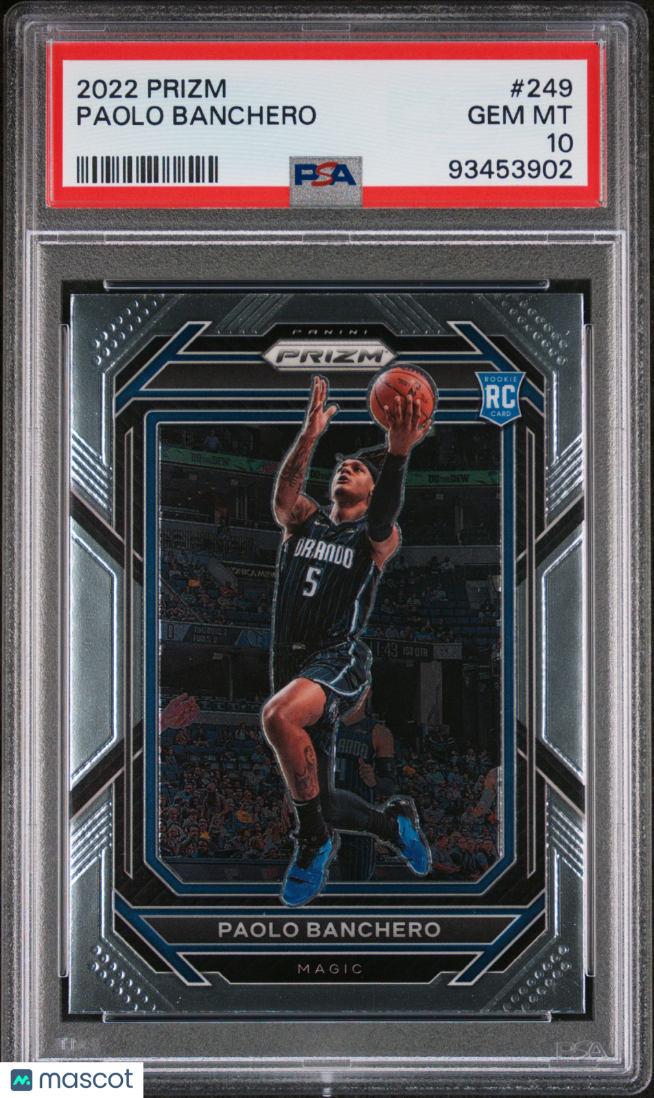 2022 Panini Prizm Paolo Banchero #249 PSA 10