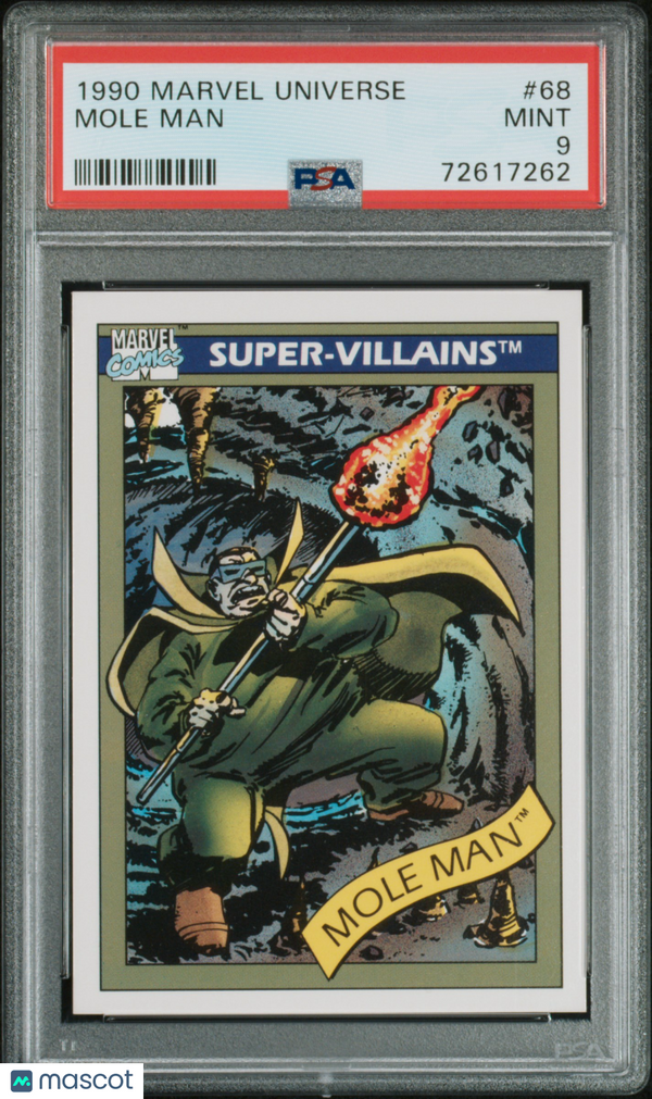 1990 Marvel Mole Man #68 PSA 9