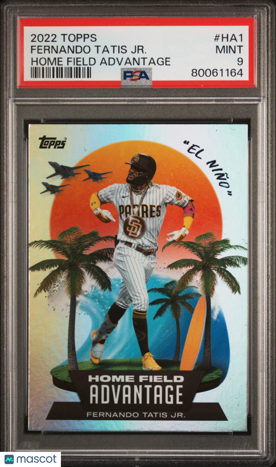 2022 Topps Home Field Advantage Fernando Tatis JR. Short Print PSA 9 MINT Padres