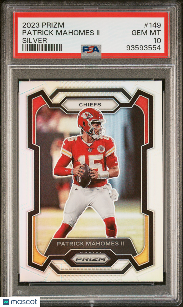 2023 Panini Prizm Patrick Mahomes II #149 PSA 10 Football