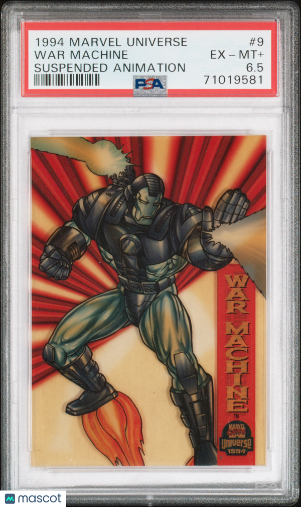 1994 Marvel War Machine #9 PSA 6.5
