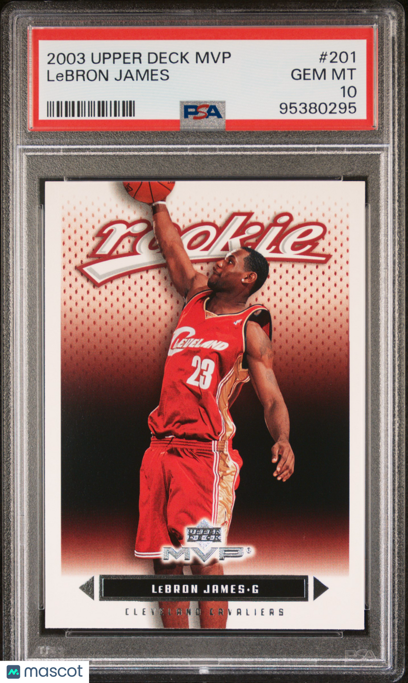 2003 Upper Deck MVP LeBron James Rookie