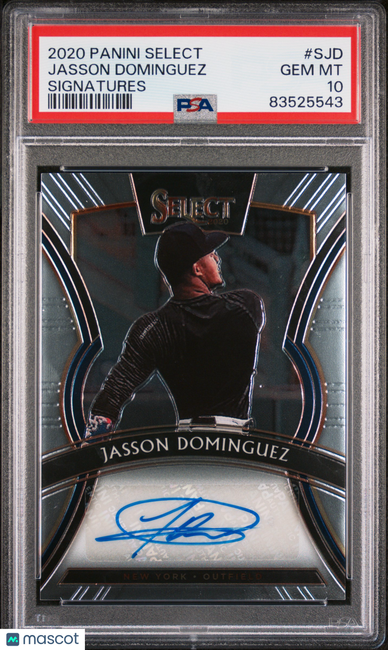 2020 Panini Select Signatures Jasson Dominguez