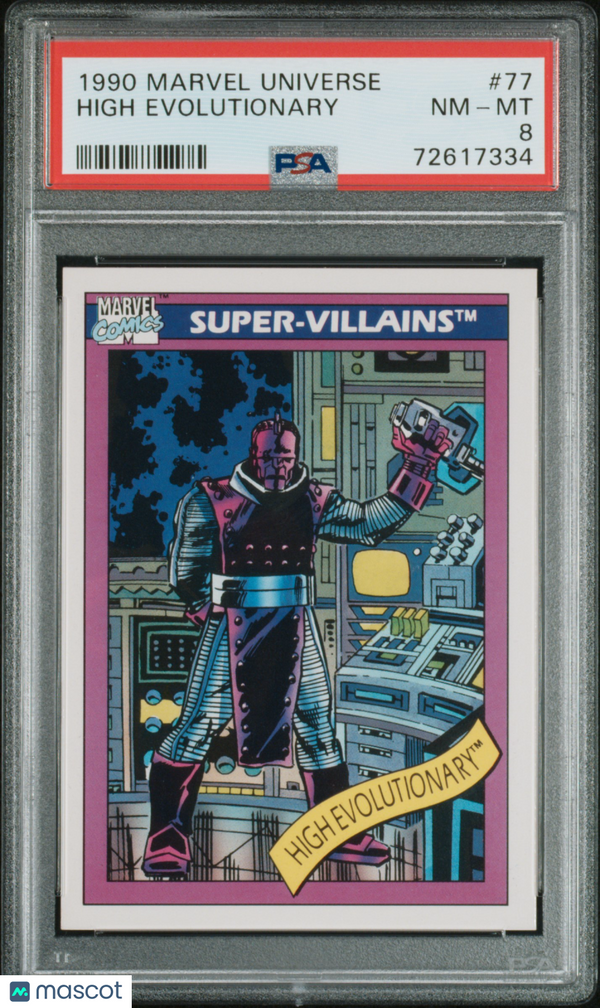 1990 Marvel High Evolutionary #77 PSA 8