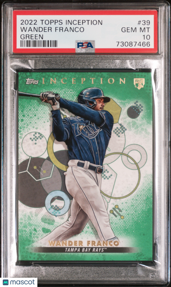 2022 Topps Inception Wander Franco #39 PSA 10 Baseball