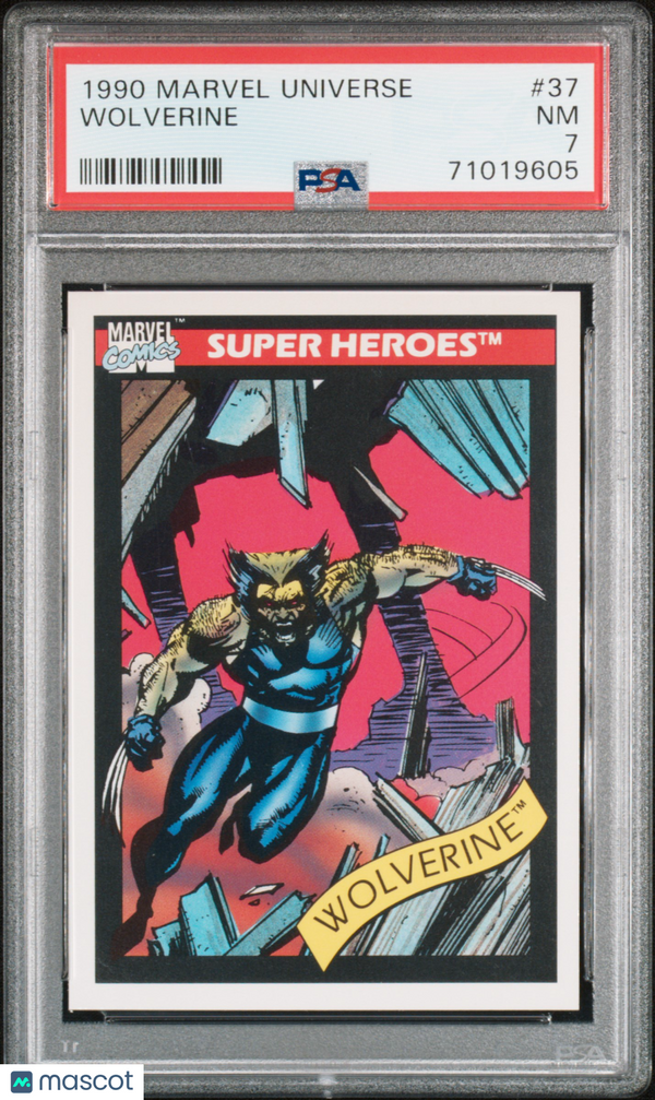1990 Marvel Wolverine #37 PSA 7