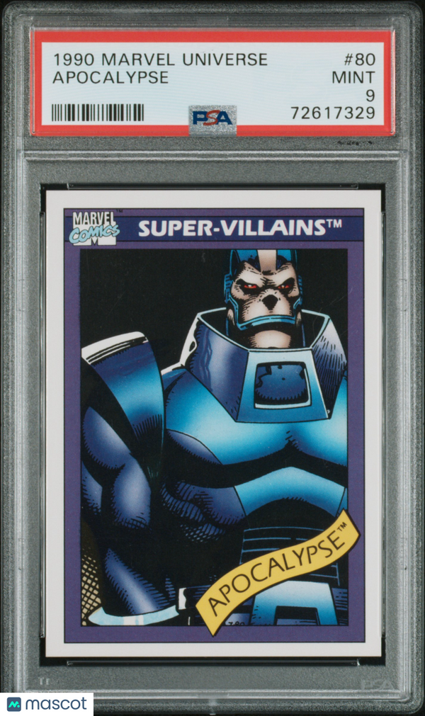 1990 Marvel Apocalypse #80 PSA 9