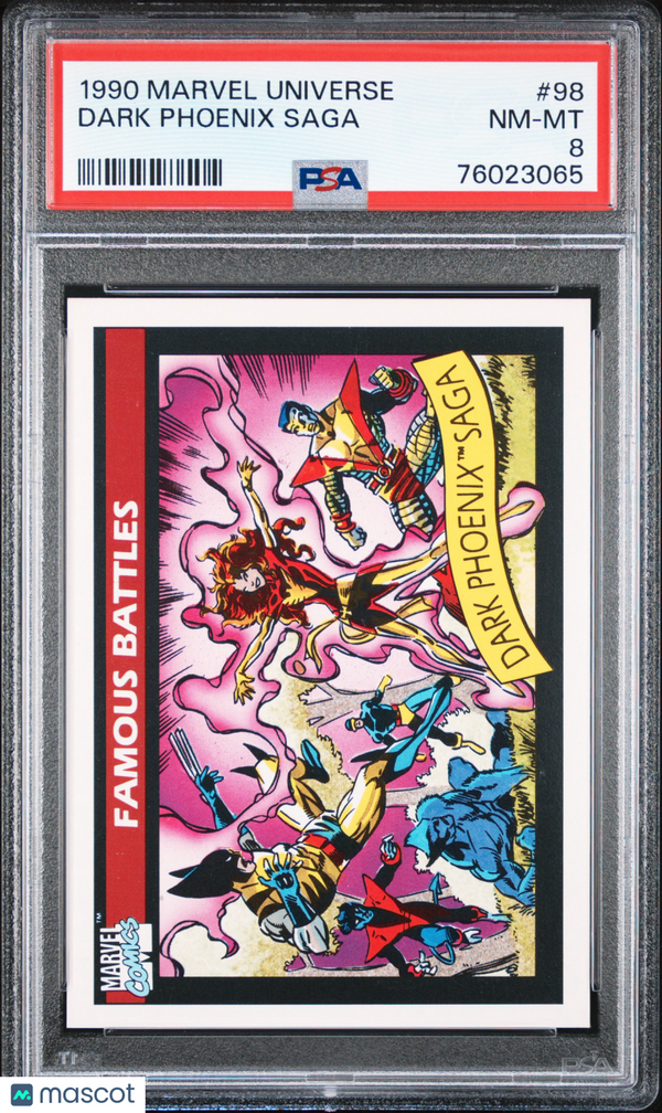 1990 Marvel Dark Phoenix Saga #98 PSA 8