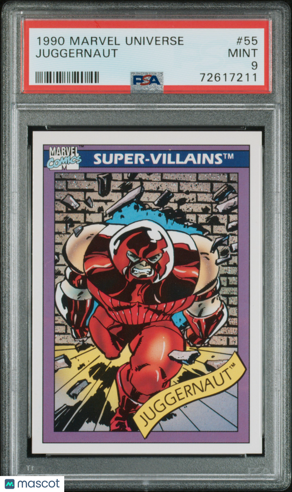 1990 Marvel Juggernaut #55 PSA 9