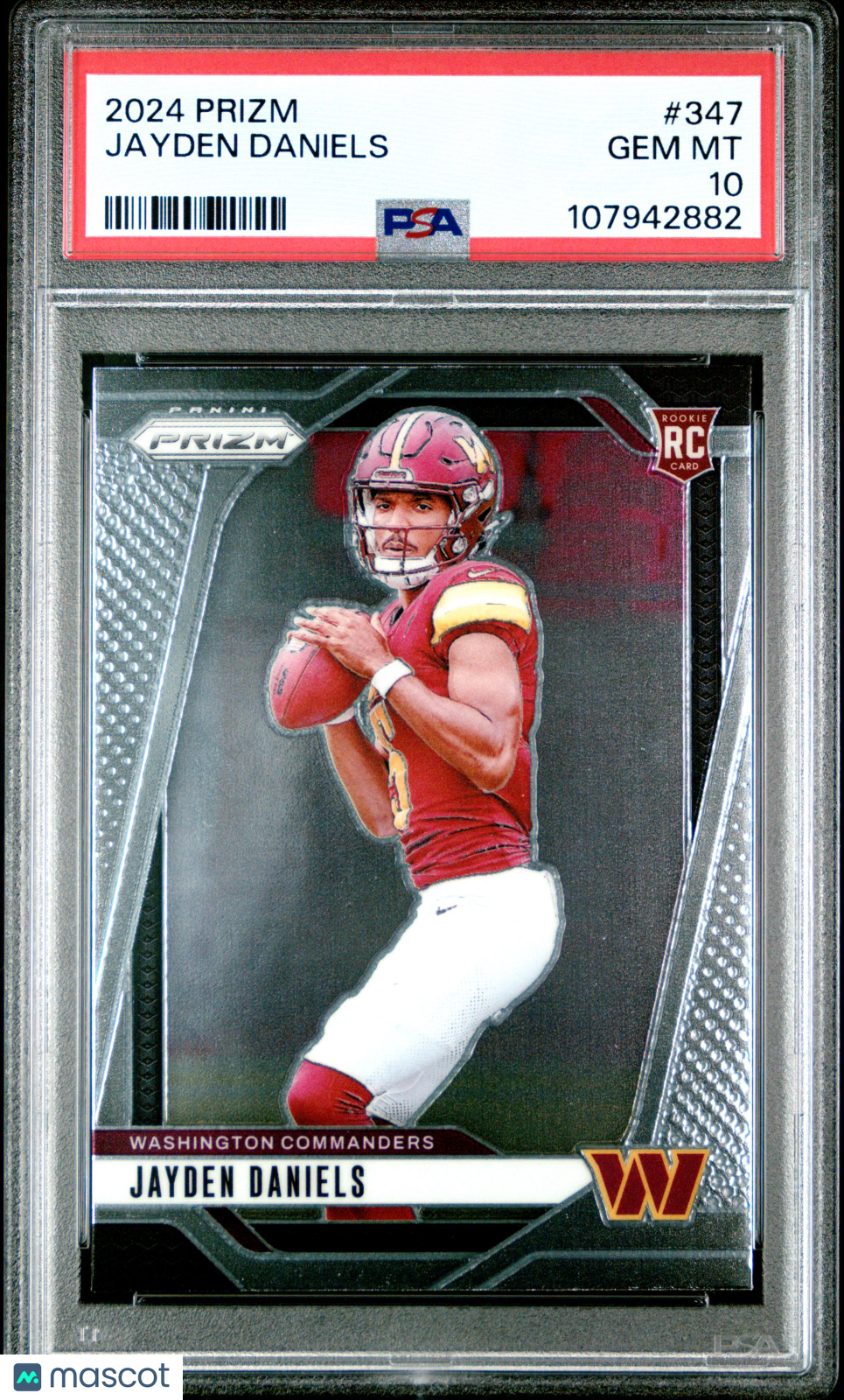 2024 Panini Prizm Jayden Daniels #347 PSA 10