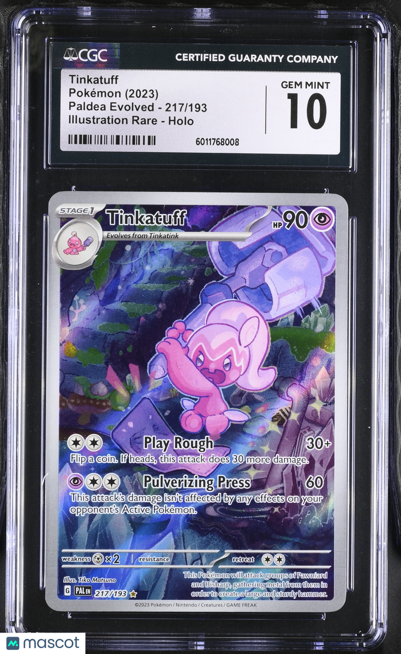 2023 Pokémon Paldea Evolved Pokémon Tinkatuff