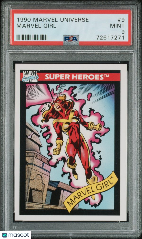 1990 Marvel Marvel Girl #9 PSA 9