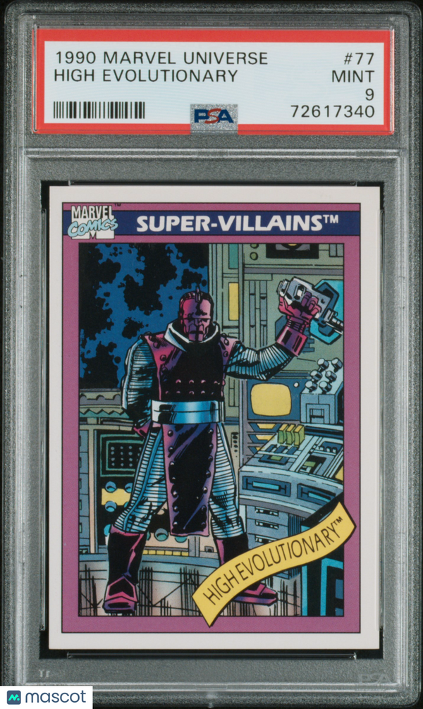 1990 Marvel High Evolutionary #77 PSA 9