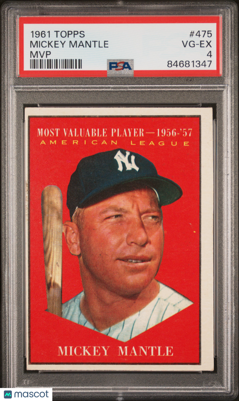 1961 Topps Mickey Mantle