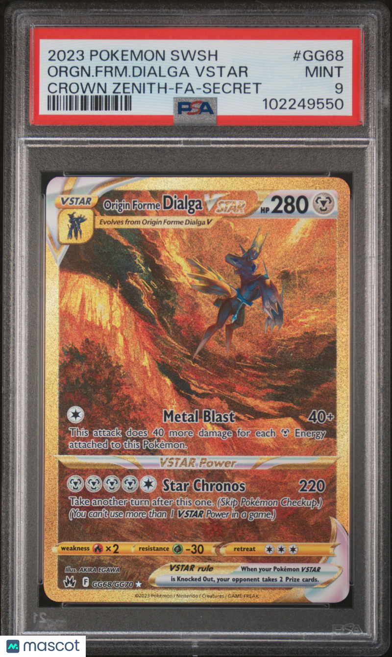 2023 Pokemon Orgn. FRM. Dialga Vstar