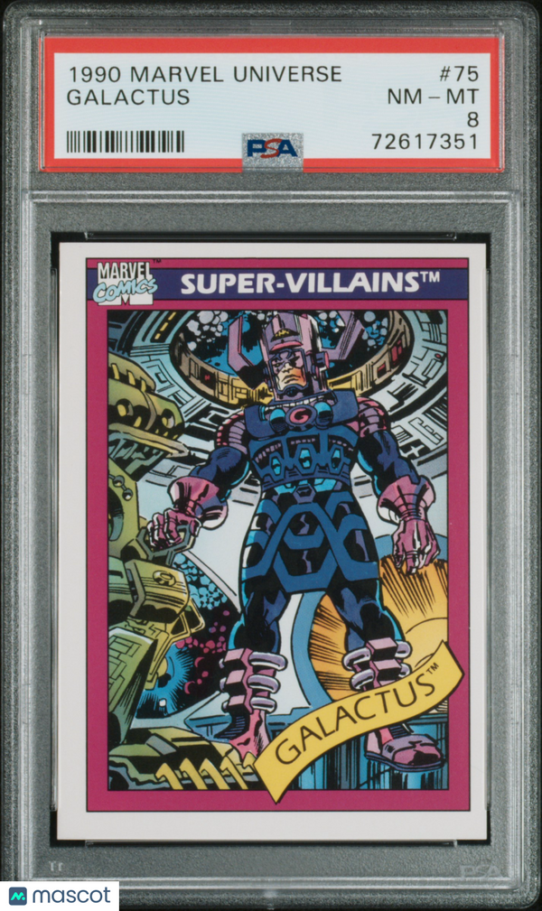 1990 Marvel Galactus #75 PSA 8