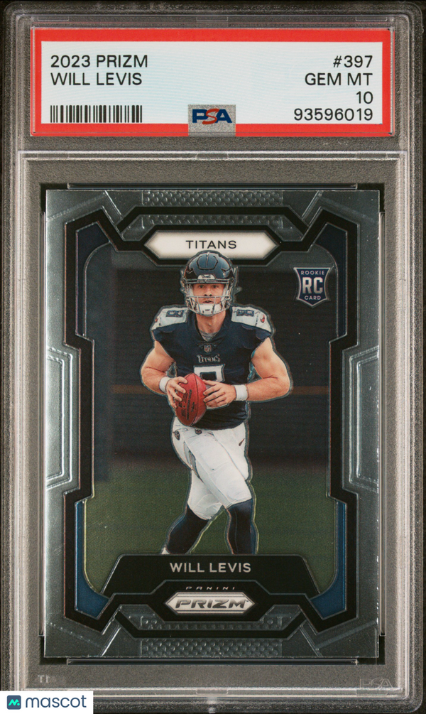 2023 Panini Prizm Will Levis Rookie #397 PSA 10 Football