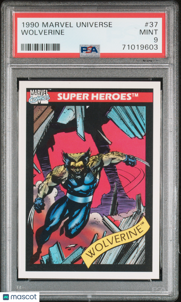 1990 Marvel Wolverine #37 PSA 9