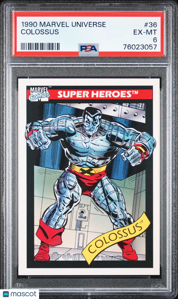 1990 Marvel Colossus #36 PSA 6