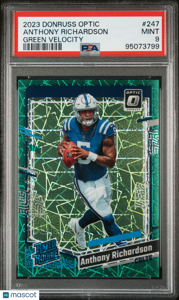 2023 Panini Donruss Optic Anthony Richardson #247 PSA 9 Football