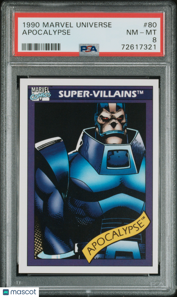 1990 Marvel Apocalypse #80 PSA 8