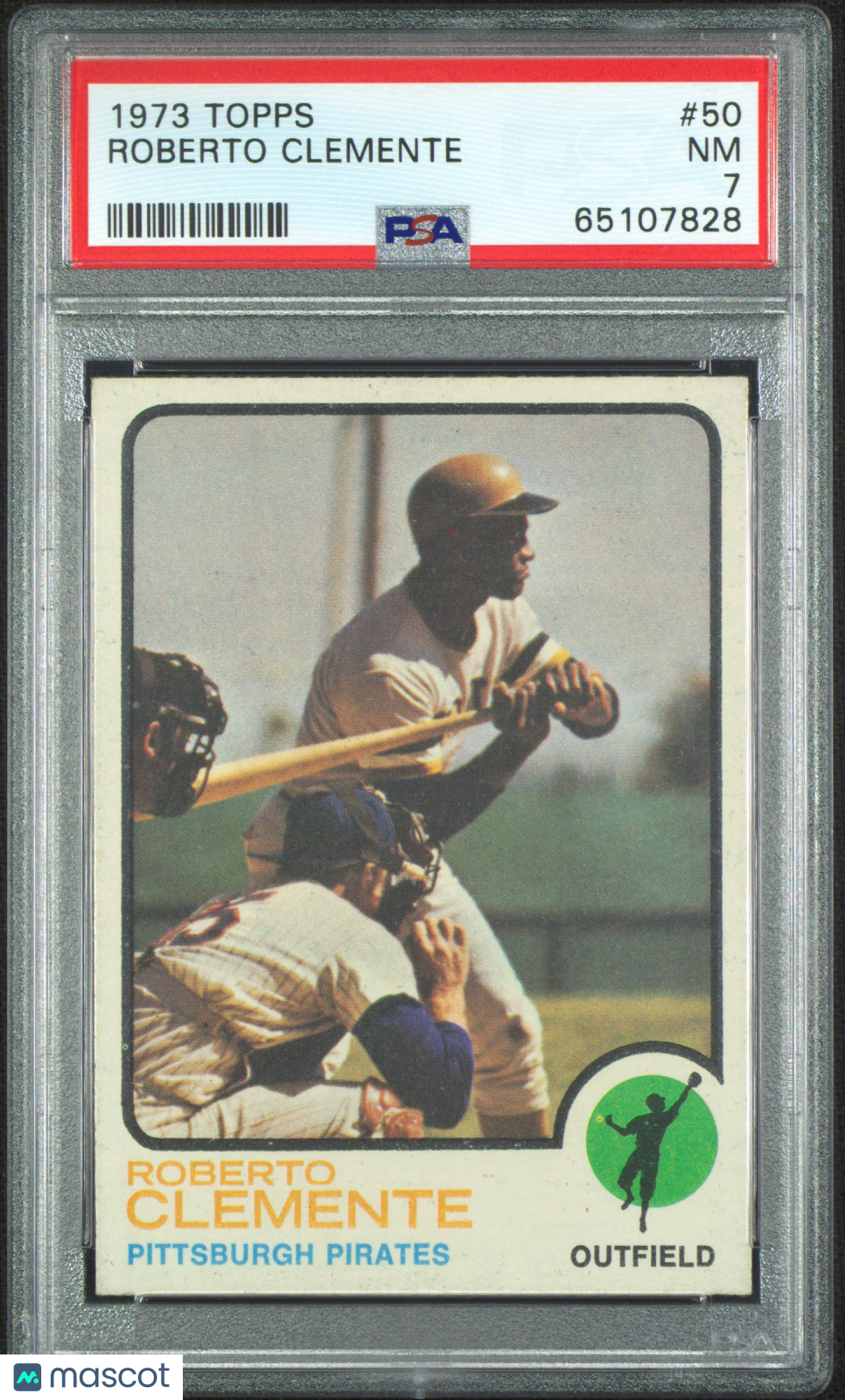 1973 Topps Roberto Clemente #50 PSA 7 Pittsburgh Pirates