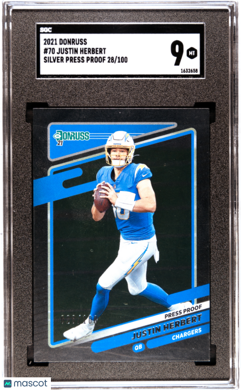 2021 Donruss Justin Herbert