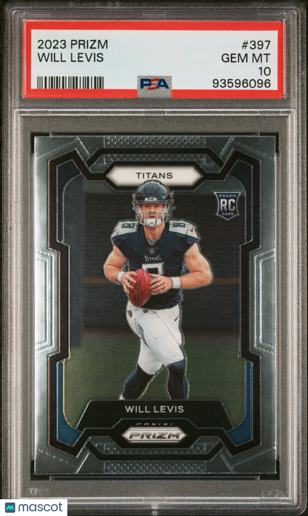 2023 Panini Prizm Will Levis #397 PSA 10 Football