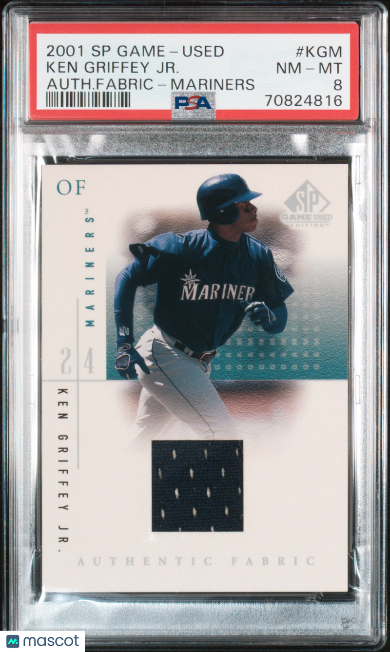 2001 SP Game-Used Authentic Fabric Ken Griffey JR.