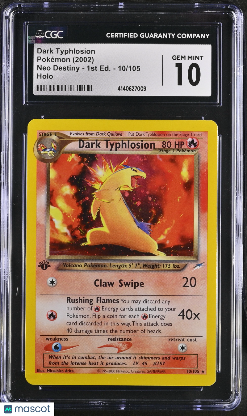 2002 Neo Destiny - 1st Edition Pokémon Dark Typhlosion