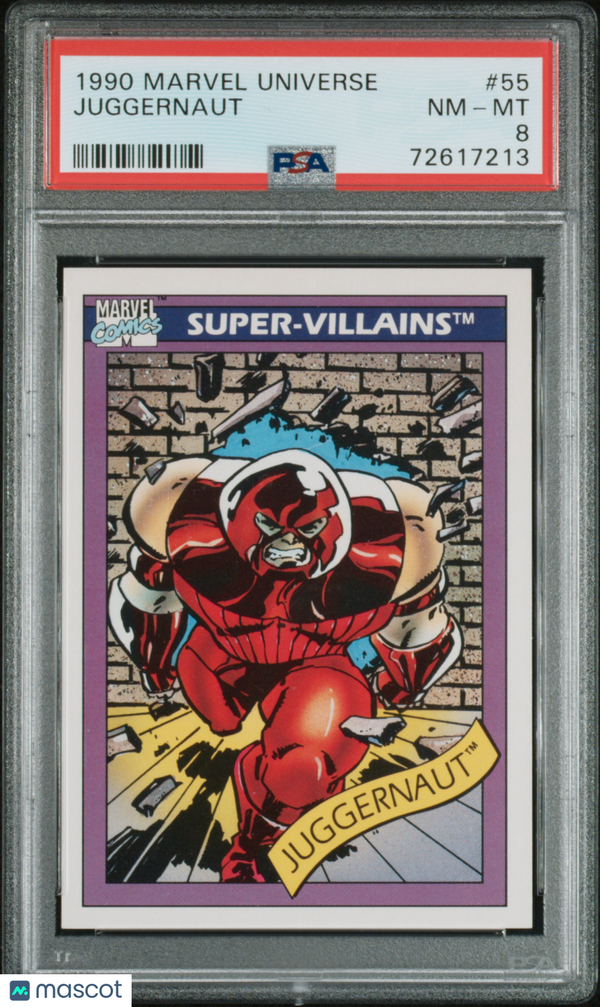 1990 Marvel Juggernaut #55 PSA 8
