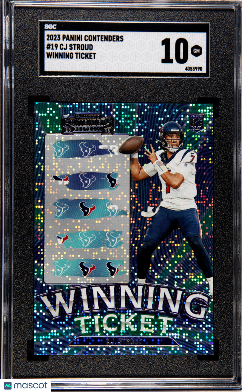 2023 Panini Contenders CJ Stroud Winning Ticket