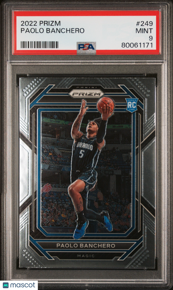 2022 Panini Prizm Paolo Banchero #249 PSA 9