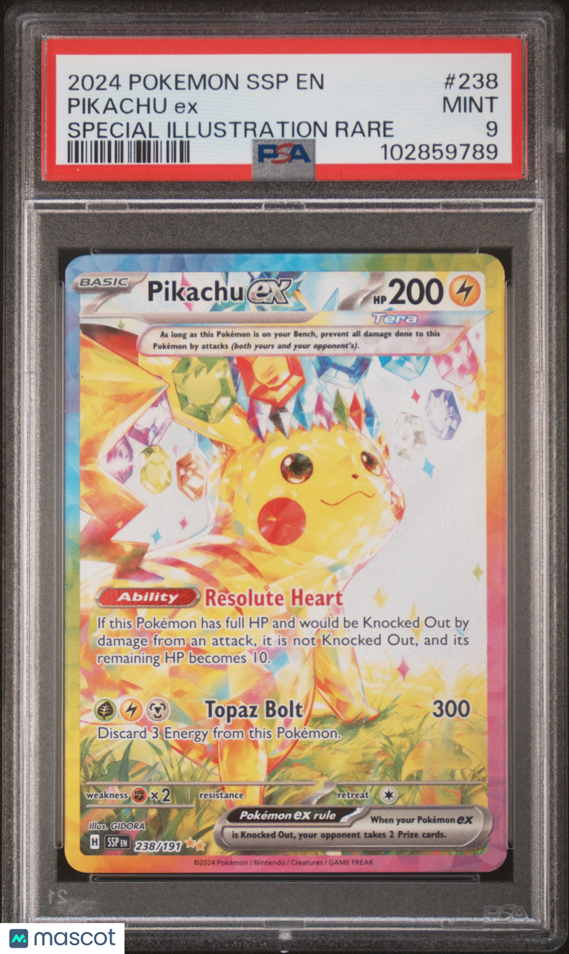 2024 Pokemon SSP Surging Sparks Pikachu EX