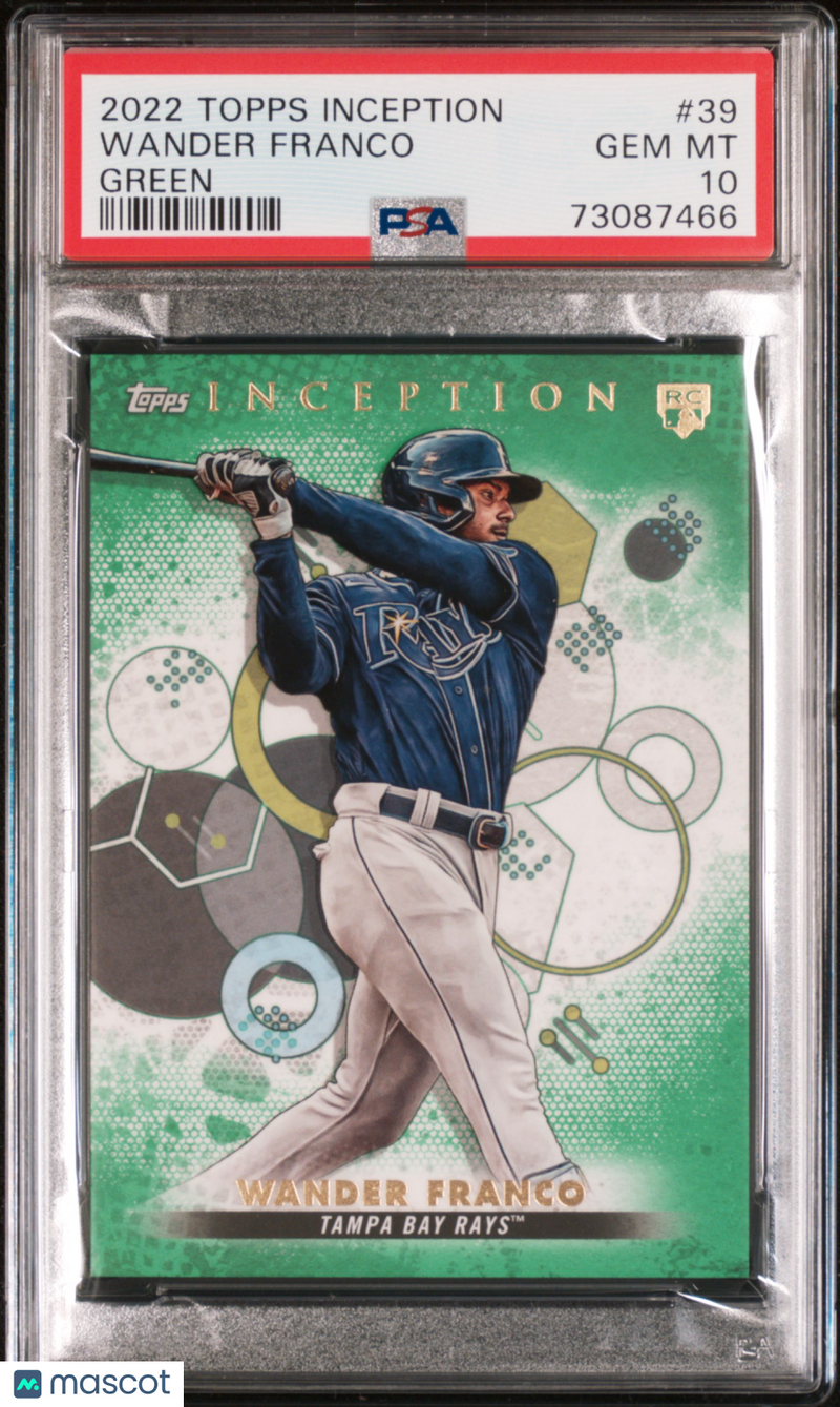 2022 Topps Inception Wander Franco Green