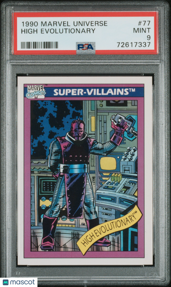 1990 Marvel High Evolutionary #77 PSA 9