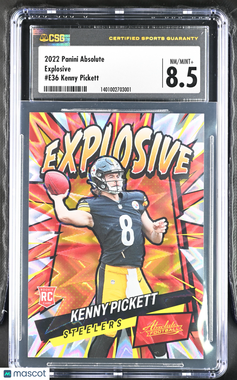 2022 Panini Absolute Kenny Pickett Short Print Explosive