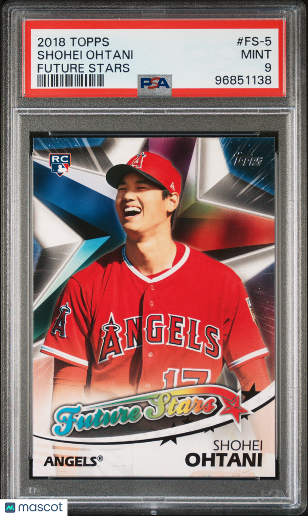 2018 Topps Future Stars Shohei Ohtani #FS-5 PSA 9