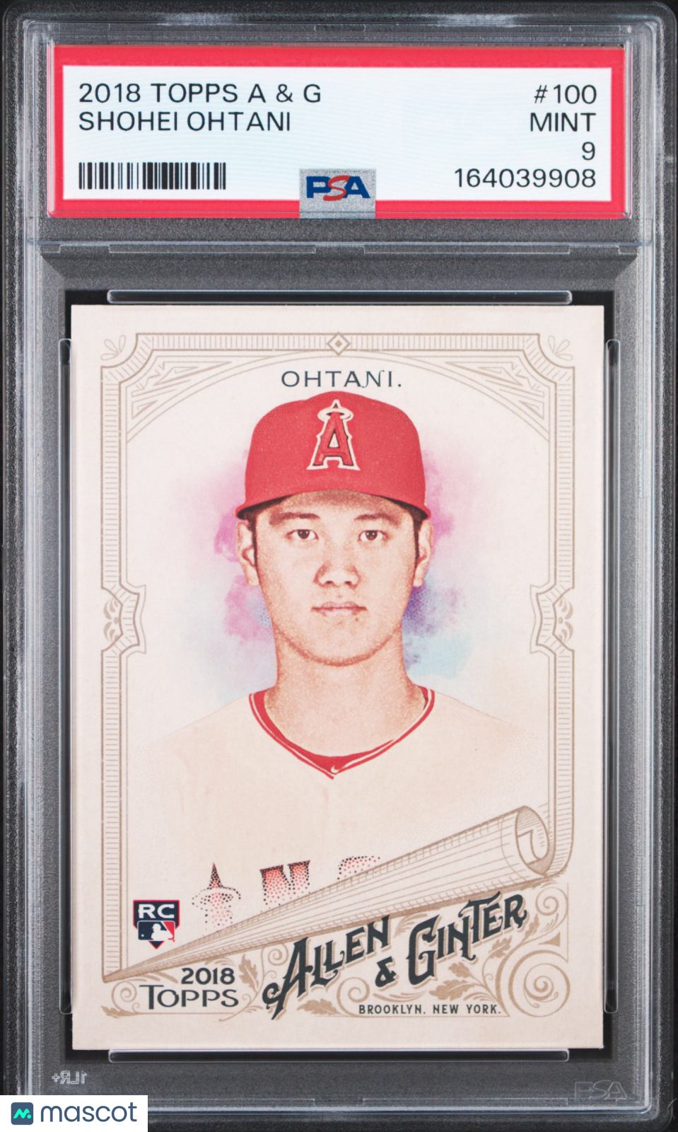 2018 Topps Allen & Ginter Shohei Ohtani #100 PSA 9