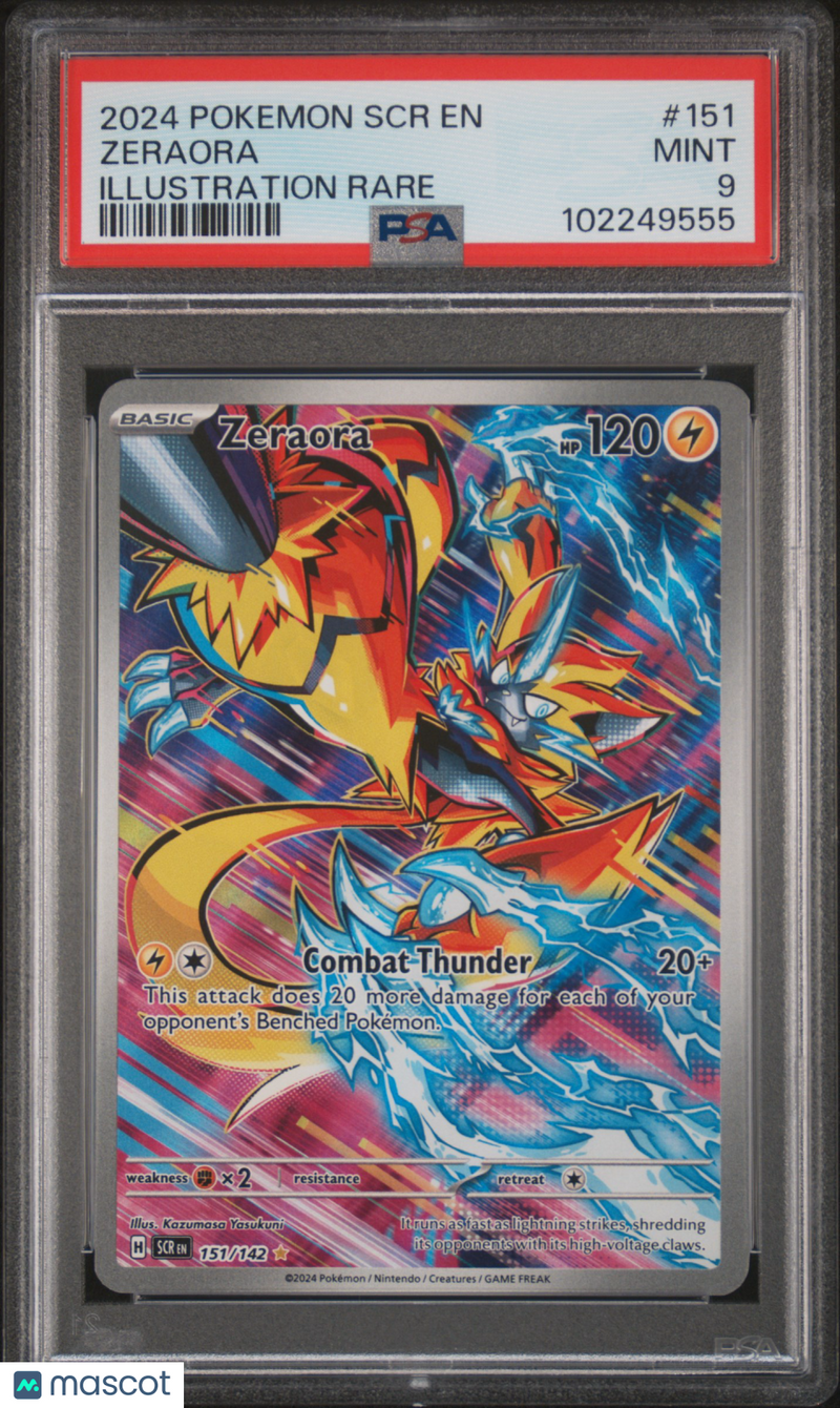 2024 Pokemon SCR Zeraora