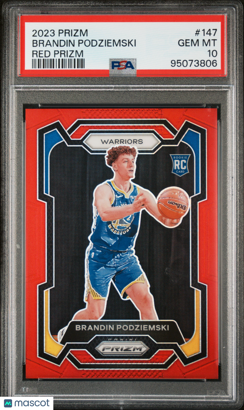 2023 Panini Prizm Brandin Podziemski