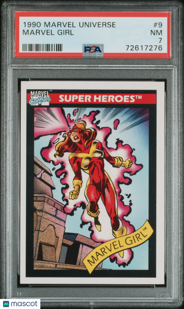 1990 Marvel Marvel Girl #9 PSA 7